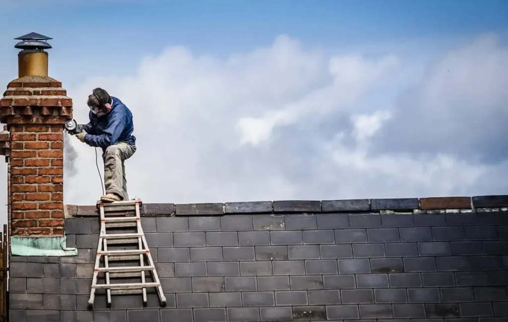 Chimney repointing and repair work completed in Mayo.