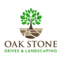 oak stone drives & landscaping logo transparent