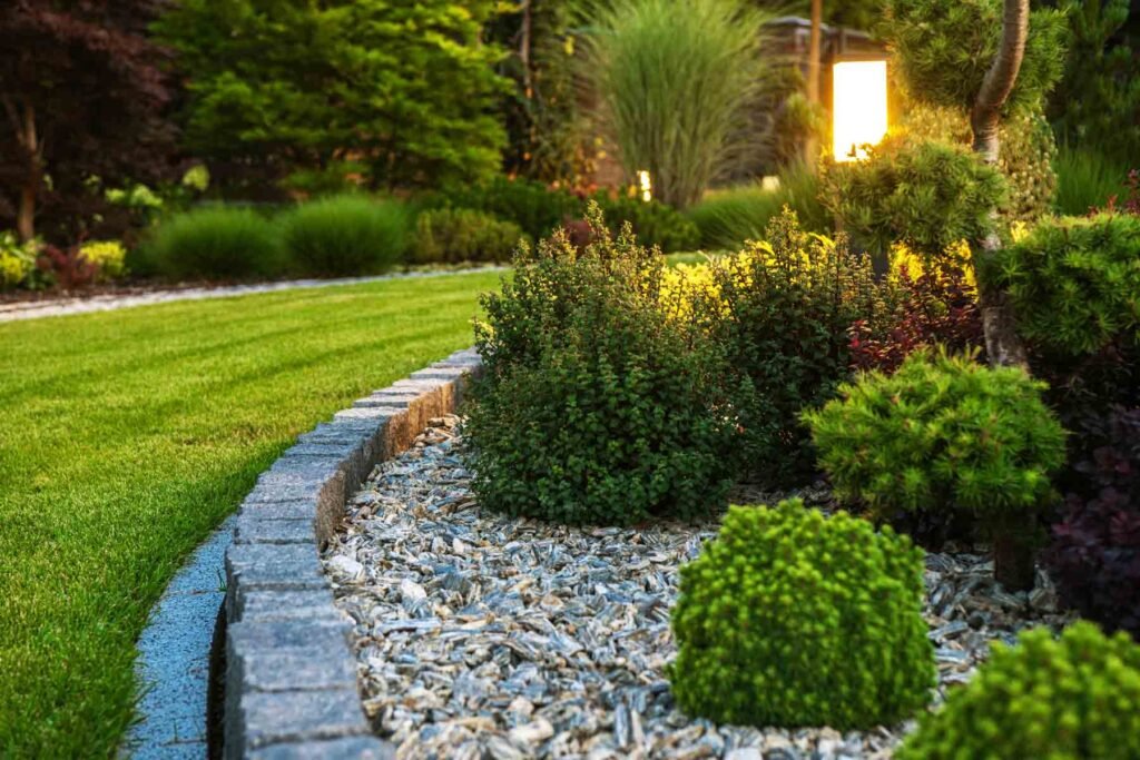 Garden landscaping and design service in Mayo by Oak Stone Drives & Landscaping.
